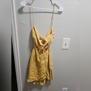 NWT Abercrombie & Fitch Little Yellow Dress
